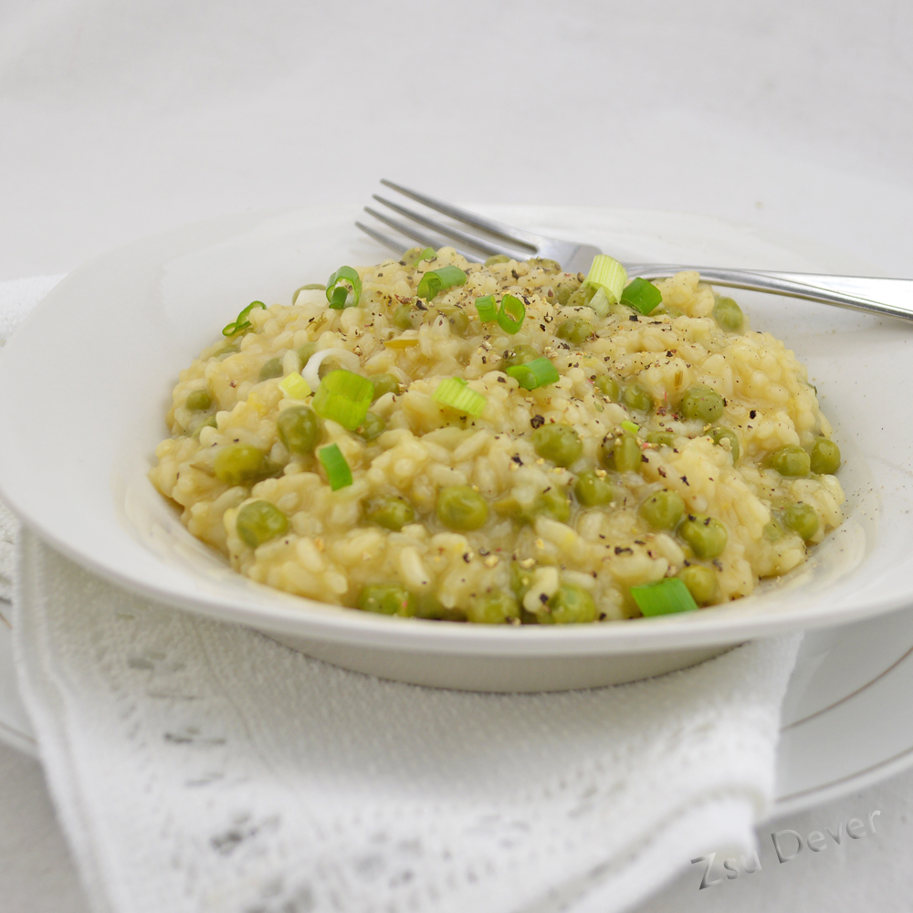 Lemony Green Pea Risotto – Robin Robertson