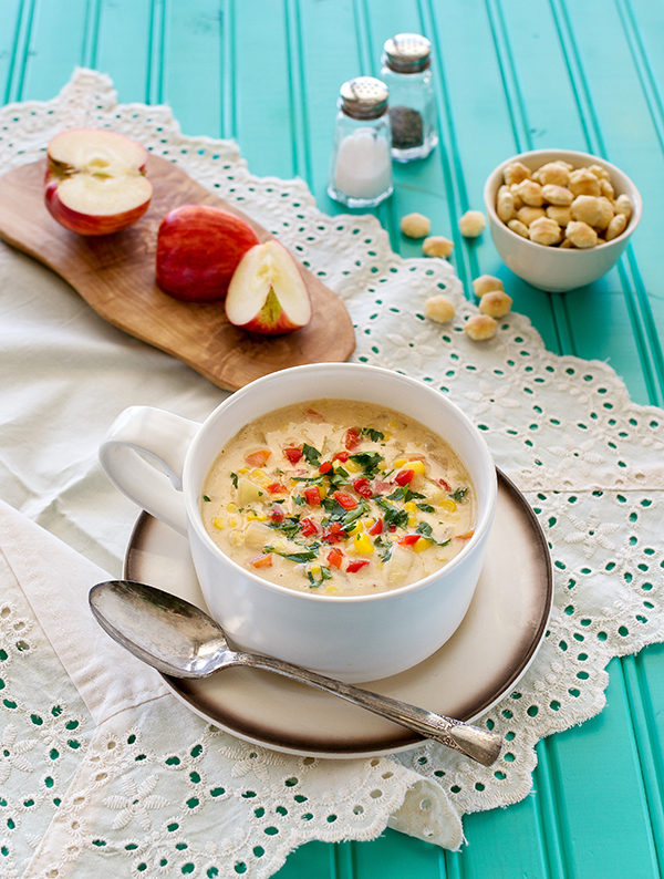 chessy corn chowder