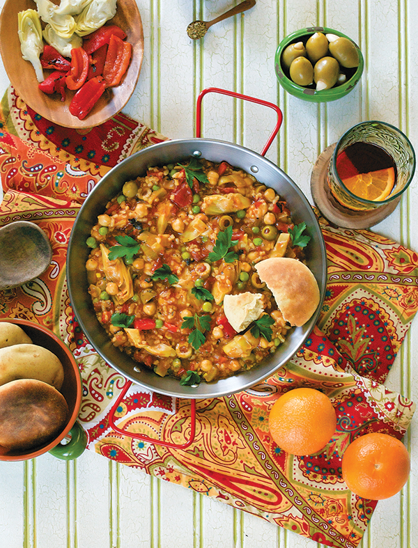 Vegan Paella From The Pantry Robin Robertson