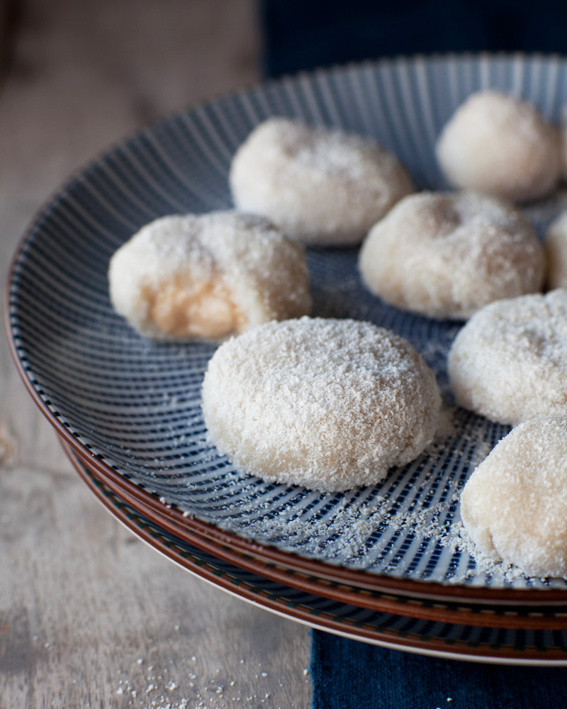 Sesame Mochi from Vegan Without Borders by Robin Robertson #vegan #mochi #sesame #veganwithoutborders