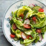 English Garden Salad (vegan and gluten-free) From Vegan Without Borders by Robin Robertson