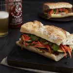 Vegan Banh Mi sandwich from Veganize It! by Robin Robertson