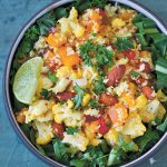 Chili-Lime Cauliflower Bowl from Vegan Reset by Kim-Julie Hansen