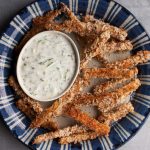 Vegan Baked Eggplant Fries